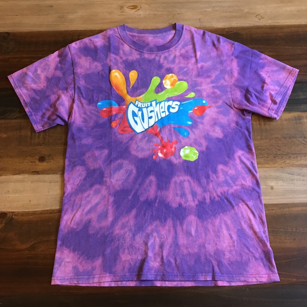 Vintage Gushers tie dye shirt